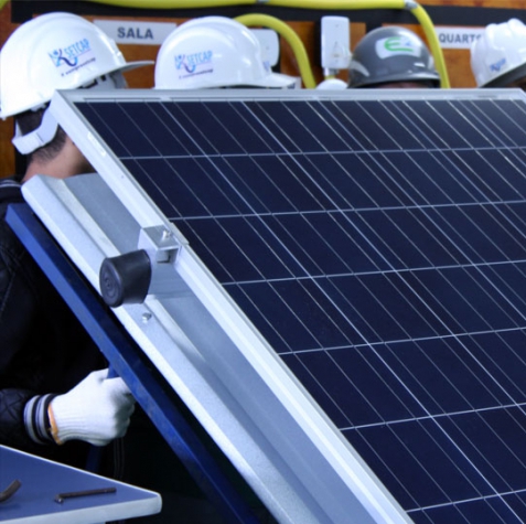 Curso de Energia Solar é no Setcap melhor laboratório fotovoltaico