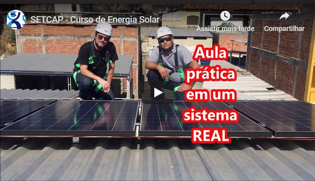 Curso de Energia Solar no Youtube